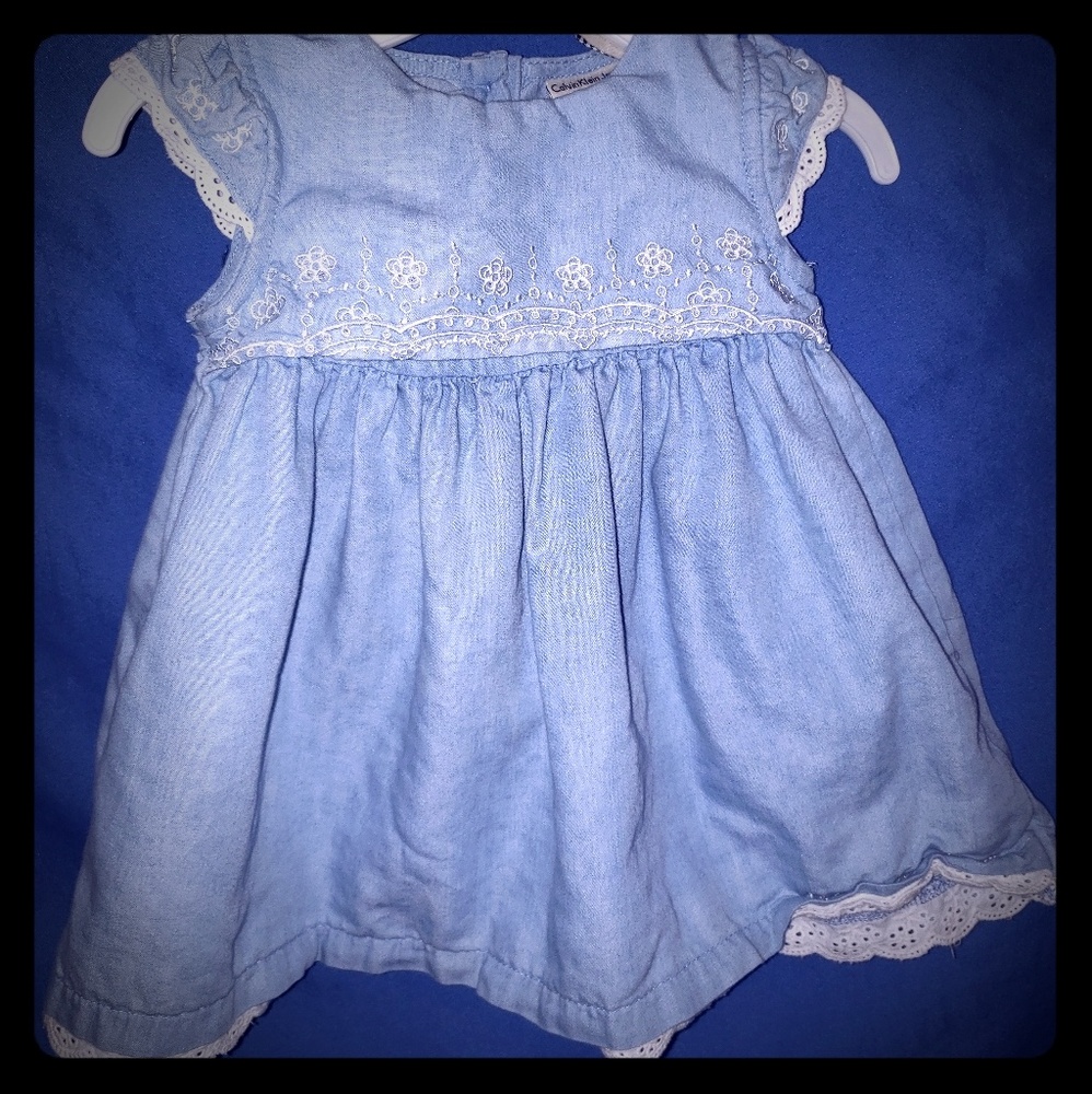 Calvin Klein Jeans Powder Blue Dress